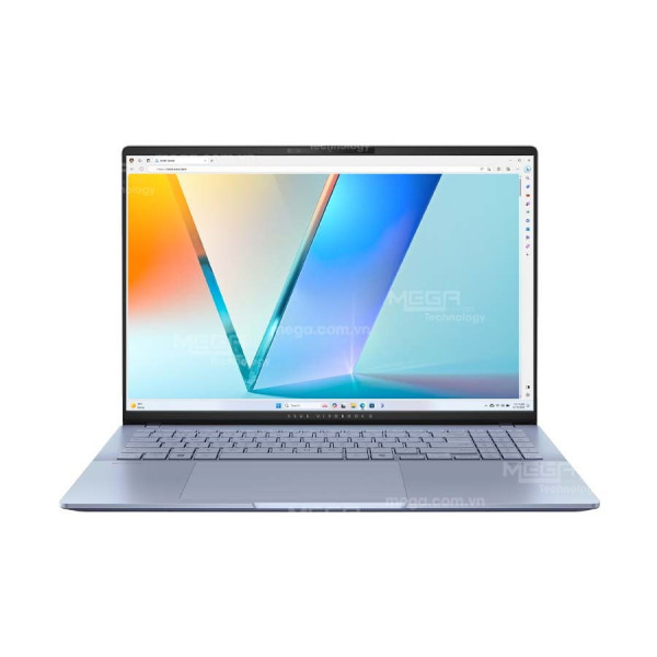 Laptop Asus Vivobook S 16 S5606CA-RI171WS Xanh ( Cpu Ultra 7-255H, Ram 16GB, SSD 512GB, Vga Intel Arc, 16 inch 3K OLED, Win 11H,  Office HS24+365, 2Y)