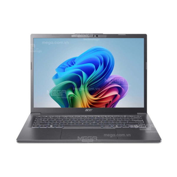 Laptop Acer Aspire 14 AI A14-11M-X8FP NX.JP3SV.001 Bạc ( Cpu Qualcomm Snapdragon X1-26-100, Ram 16GB, SSD 512GB, Vga VGA Qualcomm Adreno X1-45, 14.0 inch FHD+ IPS, Win 11HSL, 2Y)