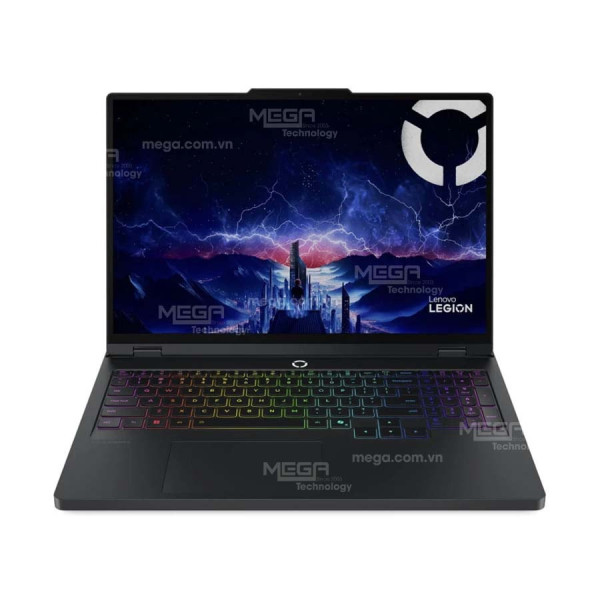 Laptop Lenovo Legion Pro 5 16IAX10 83F3002GVN Đen ( Cpu Ultra 9-275HX,  Ram 32GB ( 2X16GB), SSD 1TB, Vga RTX 5070 8GB GDDR7, 16 inch WQXGA 165Hz, Win 11H,  Office H24, 3Y)