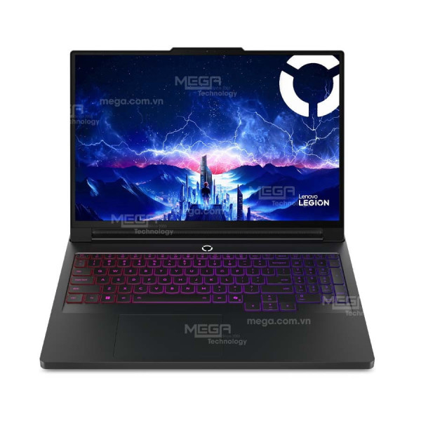 Laptop Lenovo Gaming Legion Pro 7 16IAX10H 83F5008VVN Đen ( Cpu Ultra 9-275HX, Ram 32GB ( 2x16GB), SSD 1TB, Vga RTX 5070 Ti 12GB GDDR7, 16inch WQXGA 240Hz, Win 11HSL, Office H24, 3Y)