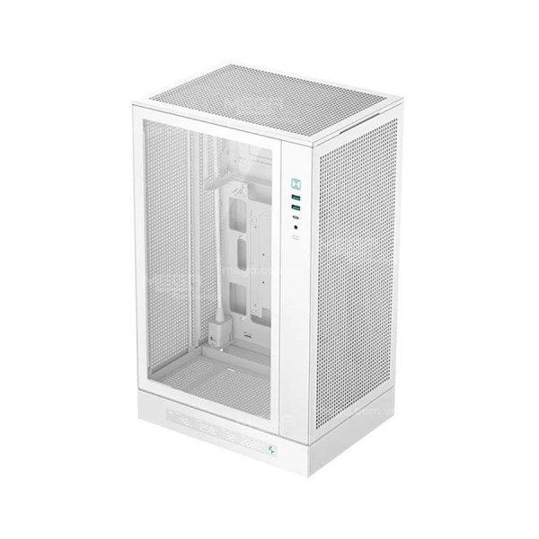 Case DEEPCOOL CH270 Digital WH (MATX, Màu trắng, 0 Fan)