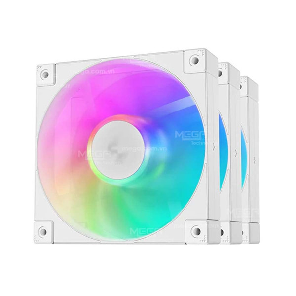  Fan Case Deepcool FD12 WH ARGB (3 in 1) White