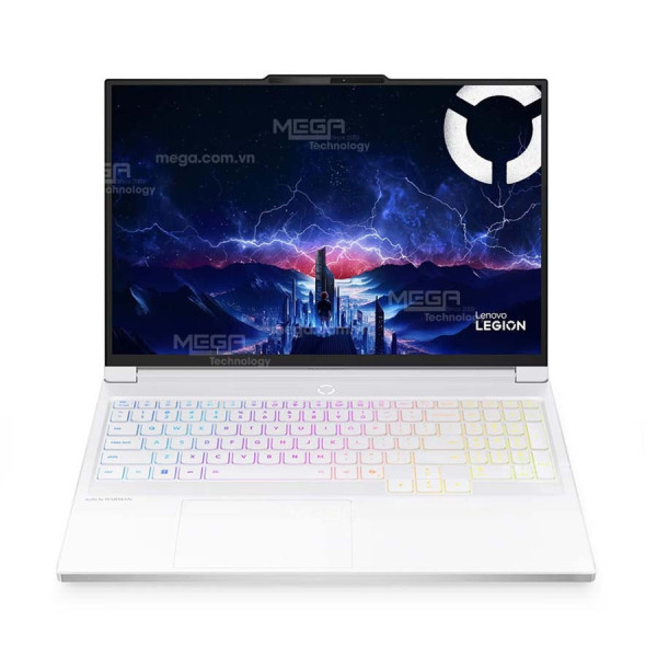 Laptop Lenovo Legion 7 16IAX10 83KY001UVN Trắng (Cpu Ultra 9-275HX, Ram 32GB ( 2x16GB), SSD 1TB, Vga GeForce RTX 5060 8GB, 16 inch WQXGA,  Win 11H,  Office H24, 3Y)