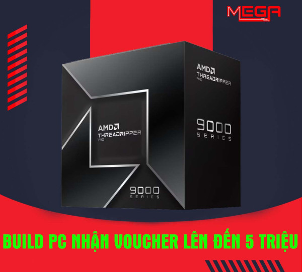 CPU AMD Ryzen Threadripper PRO 9975WX (4.0GHz Up To 5.4GHz, 32 Nhân 64 Luồng, 160MB Cache, 350W, Socket sTR5)