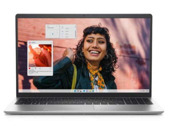 Laptop Dell Inspiron 15 N3530-i5U085W11SLU Silver (Cpu i5-1334U, Ram 8GB DDR4, Ssd 512GB M.2 PCIe, 15.6 in, FHD 120Hz, Win11 Home SL, Offcice 2021,1Y )