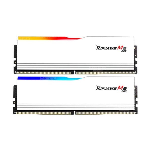 Ram 64gb/6000 (2x32GB) Gskill Ripjaws M5 RGB White F5-6000J3040G32GX2-RM5RW