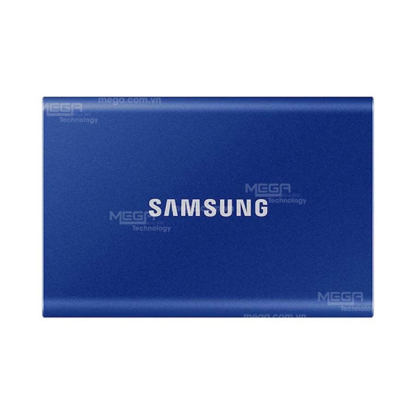 SSD Box Samsung T7 Portable 2TB 2.5 inch USB 3.2 Blue (Đọc 1050MB/s - Ghi 1000MB/s)-(MU-PC2T0H/WW)
