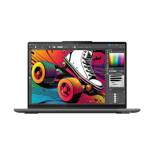 Laptop Lenovo Yoga 7 2-in-1 14IML9 83DJ00H9VN Xám ( Cpu Ultra 7-155H, Ram 32G, SSD 1TB, Vga Intel Arc Graphics, 14 inch 2.8K WQXGA + 120Hz OLED Touch, Win 11H, Microsoft 365 Basic + Office H24, 2Y)