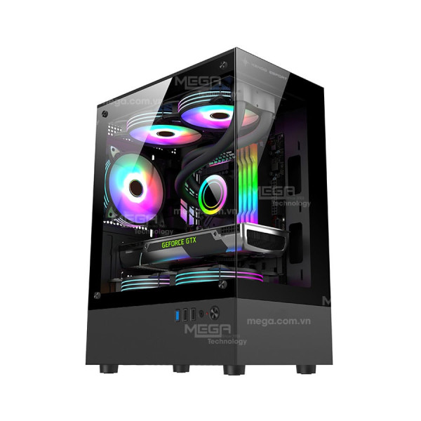 Case KENOO ESPORT MK100 Màu đen ( BC, Matx)