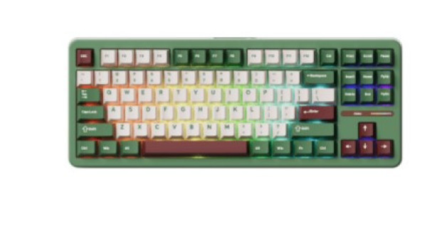 Bàn phím cơ AKKO TAC87 Matcha Red Bean Stellar Rose