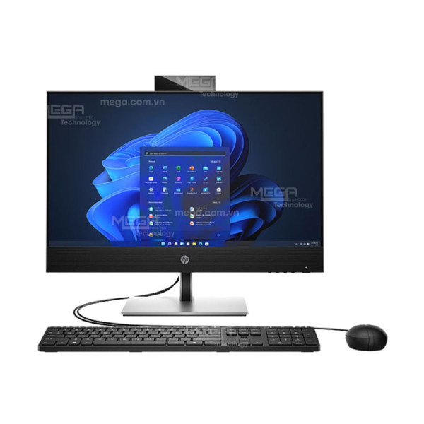 Máy bộ HP AIO ProOne 440 G9 9H0B5PT Đen ( Cpu i3-13100T, Ram 8GB, SSD 512GB, Vga Intel UHD Graphics 730, 23.8 inch FHD Touch, Wifi, BT, Keyboard, Mouse, Win 11HSL)