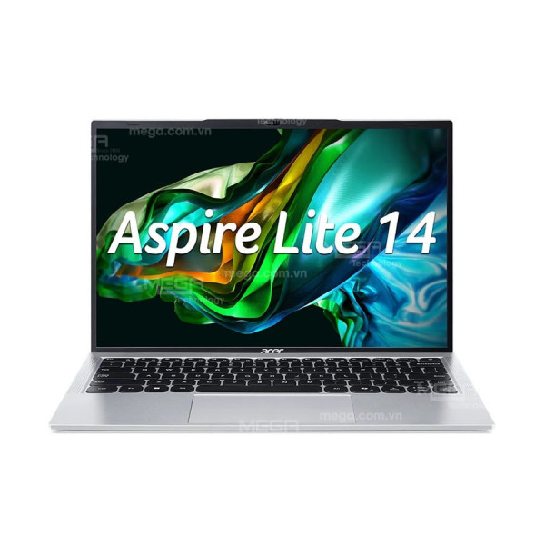 Laptop Acer Aspire Lite 14 Gen 2 AL14-52M-32KV NX.J38SV.003 Xám ( Cpu i3-1305U, Ram 8GB, SSD 256GB, Vga Intel UHD Graphics, 14.0 inch WUXGA, Win 11HSL, 1Y)