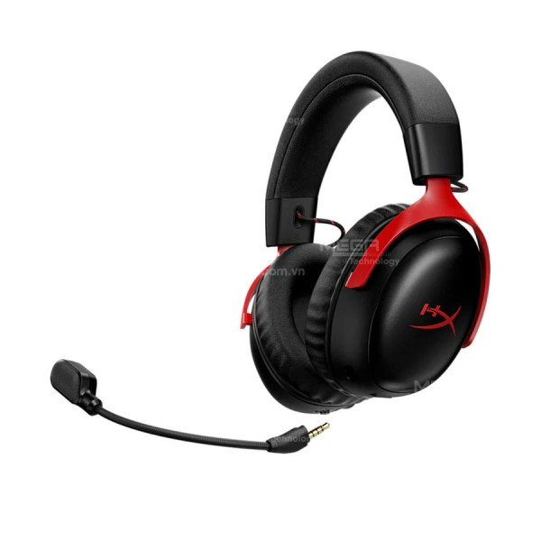 Tai nghe HP HyperX Cloud III S Wireless - Gaming Headset (Black-Red) (A59Z0AA)