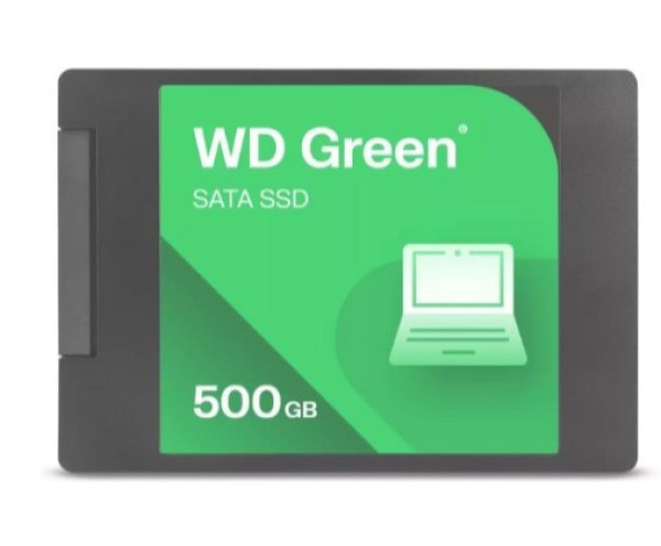 SSD WD 500GB Green 2.5 inch Sata III Read 545MB/s Write 465MB/s (WDS500G5G0A)