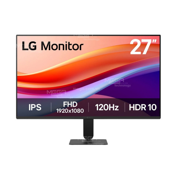 LCD LG 27U411A-B 27 inch IPS FHD 120Hz 5ms (1xHDMI, 1xVGA)