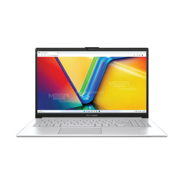 Laptop Asus Vivobook Go 15 E1504FA-BQ1150W Bạc ( Cpu AMD R5-7520U, Ram 16GB, SSD 512GB, Vga AMD Radeon Graphics, 15.6 inch FHD, Win11, 2Y)