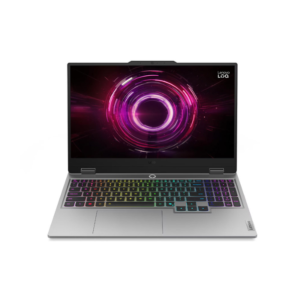 Laptop Lenovo LOQ 15AHP10 83JG0047VN Xám ( Cpu AMD Ryzen R7-250, Ram 16GD5, SSD 512GB, Vga RTX 5050 8GB GDDR7, 15.6 inch FHD 144Hz, W11SL, 2Y