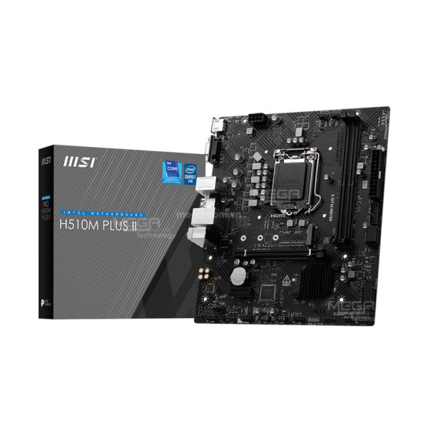 Mainboard MSI H510M Plus II ( Hỗ trợ Cpu thế hệ 10,11)