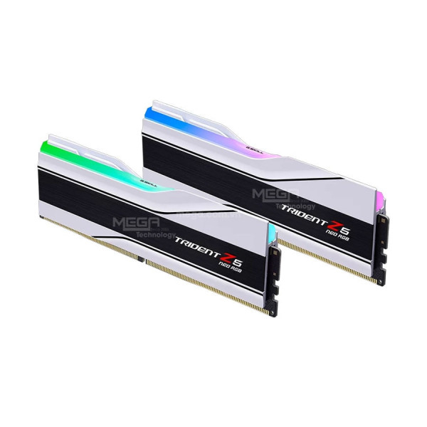 Ram 16GB/6400 (Kit) PC G.Skill Trident Z5 Neo RGB DDR5 White F5-6400J3239G16GX2-TZ5NRW