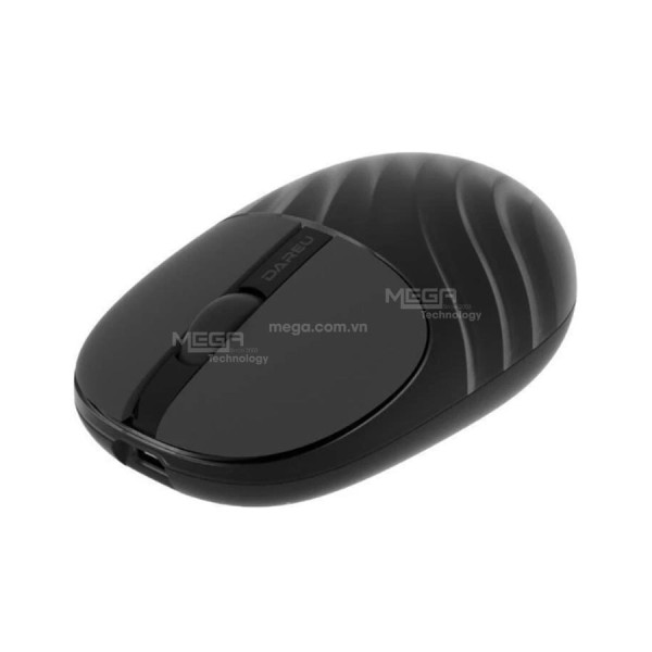 Chuột không dây Dareu LM135D Silent Đen (Kết nối – Bluetooth + wireless 2.4G)