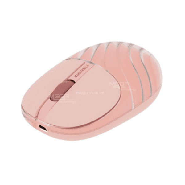 Chuột văn phòng không dây Dareu LM135G ( Hồng)