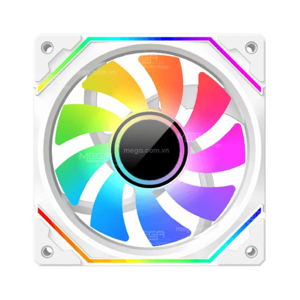 Fan Case Xigmatek Infinity Pro 3 Arctic Trắng (Fan ngược) (EN47787)