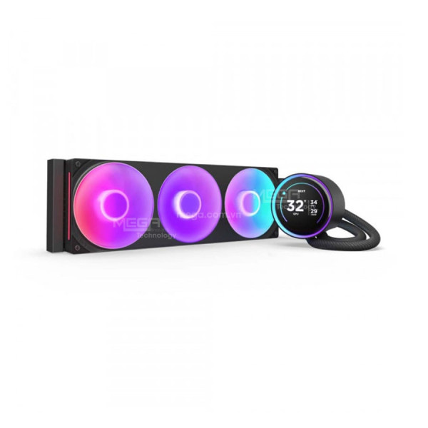 Tản nhiệt nước NZXT Kraken Elite 360 RGB V2 Black (RL-KR36E-B2)