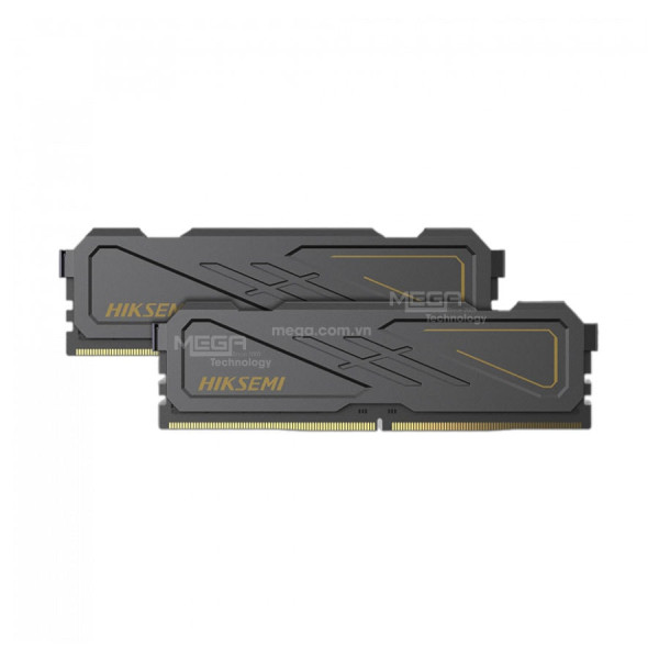 Ram 16GB/3200 PC Hiksemi Armor DDR4 U10 UDIMM Màu đen (HSC416U32D2-16G) ( Tản nhiệt )