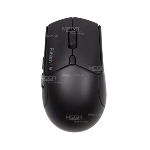 Chuột không dây Fuhlen B09S Silent Grey (wireless 2.4G, Bluetooth, cáp sạc USB-C)