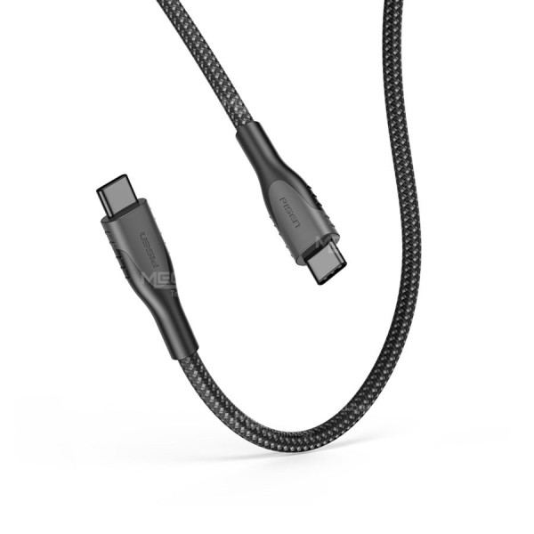Cáp sạc Pisen QUICK Black Gold Dual Type C (C to C) 3.1 GEN2 1200mm 100W (NJ-TC17-1200) đen