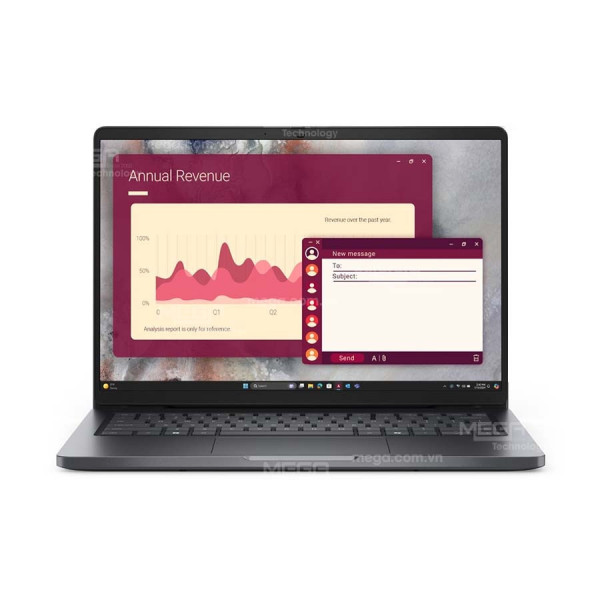 Laptop Dell Pro 14 PC14250 71076111 Đen (Cpu Core 5-120U, Ram 16GB, SSD 1TB, Vga Intel Graphics, 14 inch FHD+, Win 11 Home, KYHD)