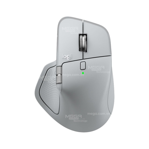 Chuột không dây Logitech MX Master 4 Wireless Bluetooth Xám (Pale Grey) (910-007566)