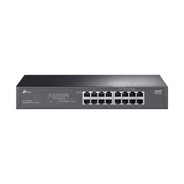 Switch TP-Link LS1016G (Gigabit 1000Mbps/ 16 Cổng/ Vỏ kim loại)