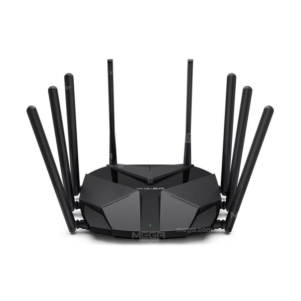 Router Wifi Mercusys MR90X (5.952 Mbps / Wifi 6 / 2.4 GHz / 5 GHz)