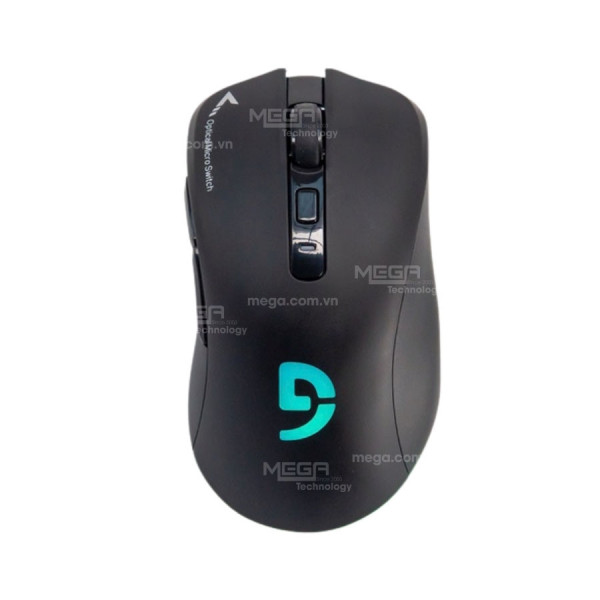 Chuột Gaming Fuhlen G90W Pro Wireless Black (Bluetooth / 2.4ghz)