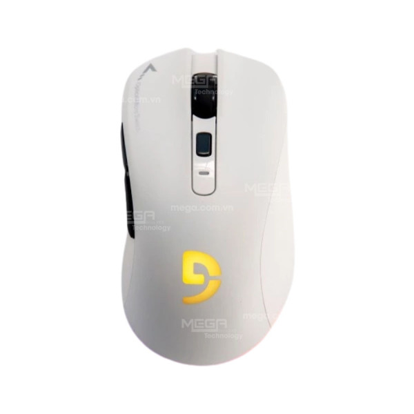 Chuột Gaming Fuhlen G90W Pro Wireless White (Bluetooth / 2.4ghz)