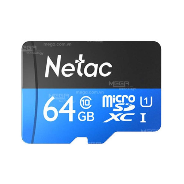 Thẻ nhớ Netac P500 Standard MicroSDXC 64GB