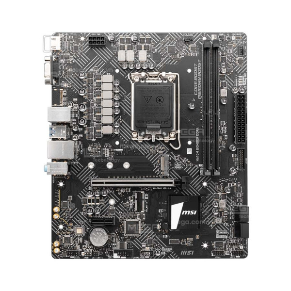 Mainboard MSI H610M Bomber DDR4 (CPU Socket LGA1700,Mirco-ATX,Ram DDR4 Max 64GB)