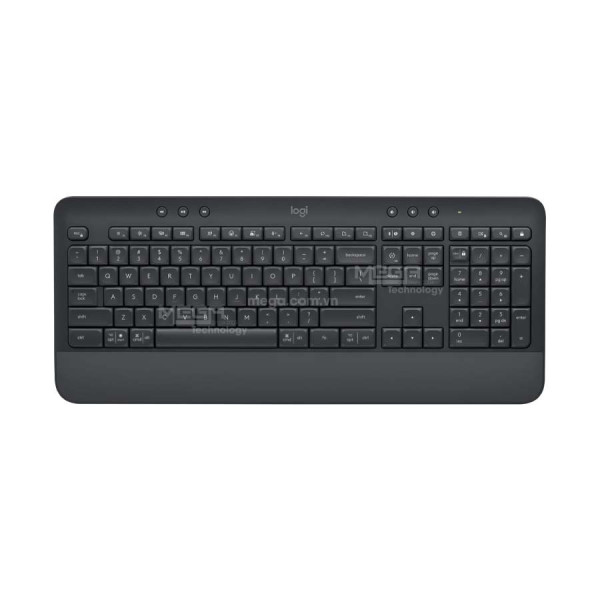 Bàn phím không dây Logitech Signature K650 Đen (Wireless/Bluetooth)
