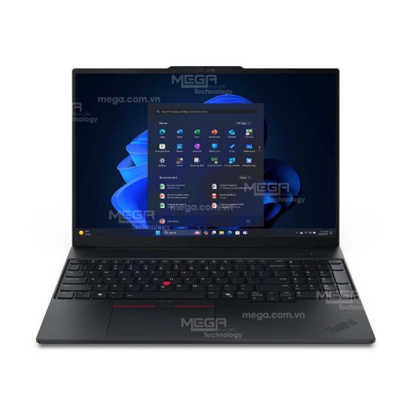 Laptop Lenovo ThinkPad E16 Gen 3 21SR002NVN Đen ( Cpu Ultra 5 225H, Ram 16GB, SSD 512GB, Vga Intel Arc 130T GPU, LED Keyboard, FingerPrint, 16.0 inch WUXGA, Win 11HSL)