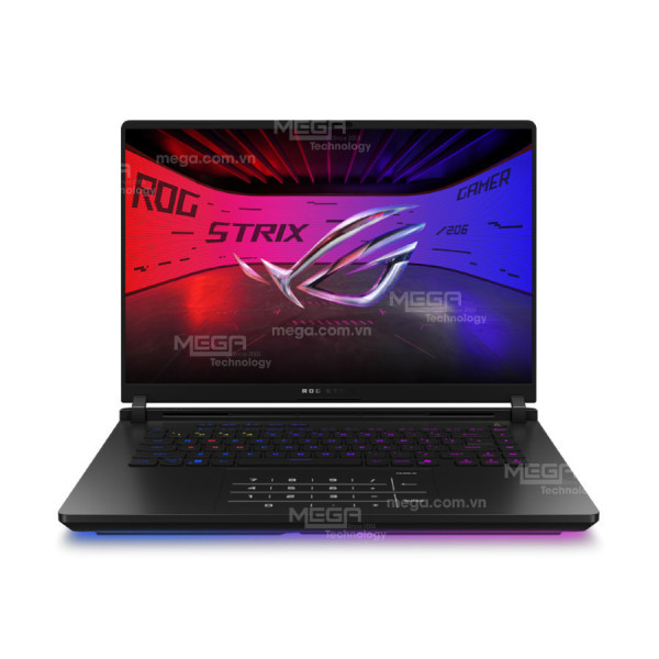 Laptop Asus Rog Strix SCAR 16 G635LX-RW192W Đen ( Cpu Ultra 9-275HX, Ram 64GB (2x32GB), SSD 2TB, Vga GeForce RTX 5090 24GB GDDR7, 16 inch 2.5K, Win 11H, 2Y)