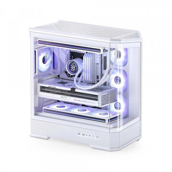 Case Jonsbo D400 Màu trắng (ATX, M-ATX, ITX)