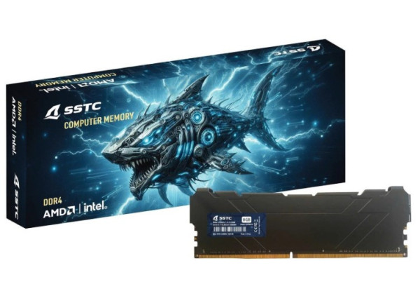 Ram 8GB/3200 PC SSTC DDR4 C22 1.2V AMD/Intel (U3200A-C22-8G) (Tản nhiệt)