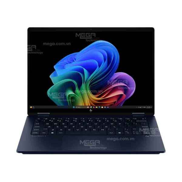Laptop HP OmniBook X Flip 14-fm0088TU BZ7Q2PA Xanh ( Cpu Ultra 5-226V, Ram 16GB, SSD 512GB, Vga Intel Arc 130V GPU (8GB), LED Keyboard, PEN, 14.0 inch WUXGA - 2K touch, IPS, Win 11H64, Office h24+M365)