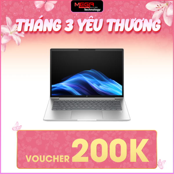 Laptop HP Probook 4 G1i 14 BQ5B2PT Bạc ( Cpu Ultra 5-225U, Ram 8GB, SSD 512GB, Vga Intel Graphics, LED Keyboard, FingerPrint, 14.0 inch WUXGA, Win 11H64)