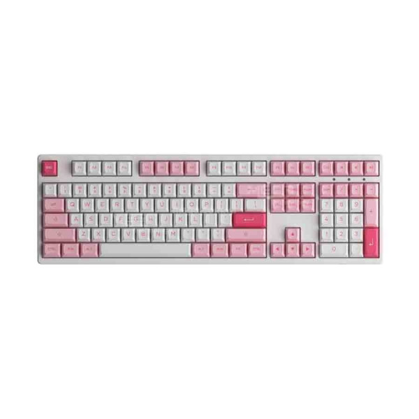 Bàn phím cơ AKKO 3108RF V3 Prunus Lannesiana Frost Pink Switch (2.4GHz / USB Type-C, No LED, No Hotswap)