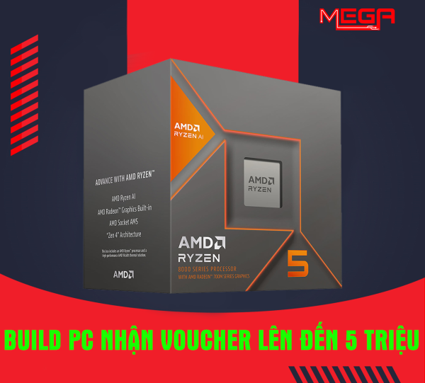 CPU AMD Ryzen 5 5600GT No box ( kèm Fan+ Socket AM4)