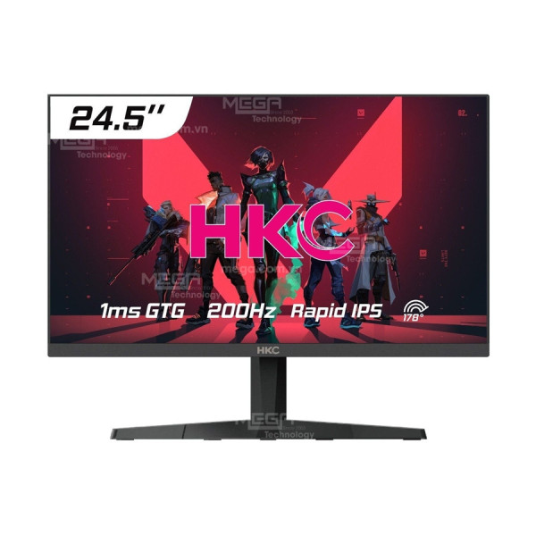 LCD HKC Gaming HKC MG25H29 24.5 Inch FHD Rapid IPS 200Hz 1ms Loa ( HDMI, DP)