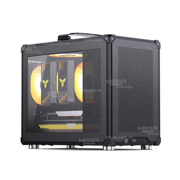 Case Jonsbo C6 Max Black (Mini Tower, Mini ITX, Micro ATX)