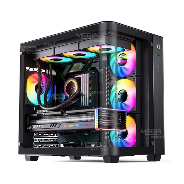 Case Jonsbo TK-3 Black (Mid Tower, ITX, Micro ATX)